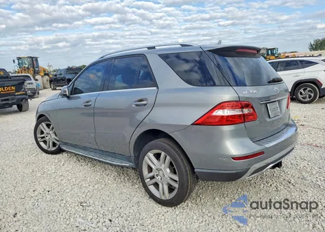 2015 Mercedes-Benz Ml 350 из США, поврежденный, VIN 4JGDA5JBXFA530468